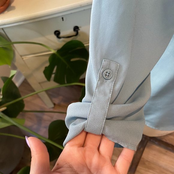 Blue Dress Shirt - Maurices - Small - Picture 3 of 14